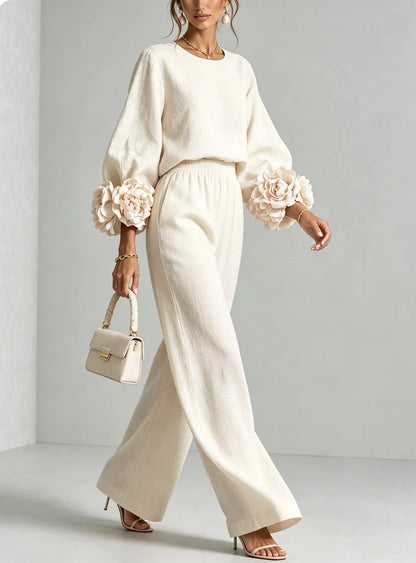 María · Conjunto Rosas de Puño