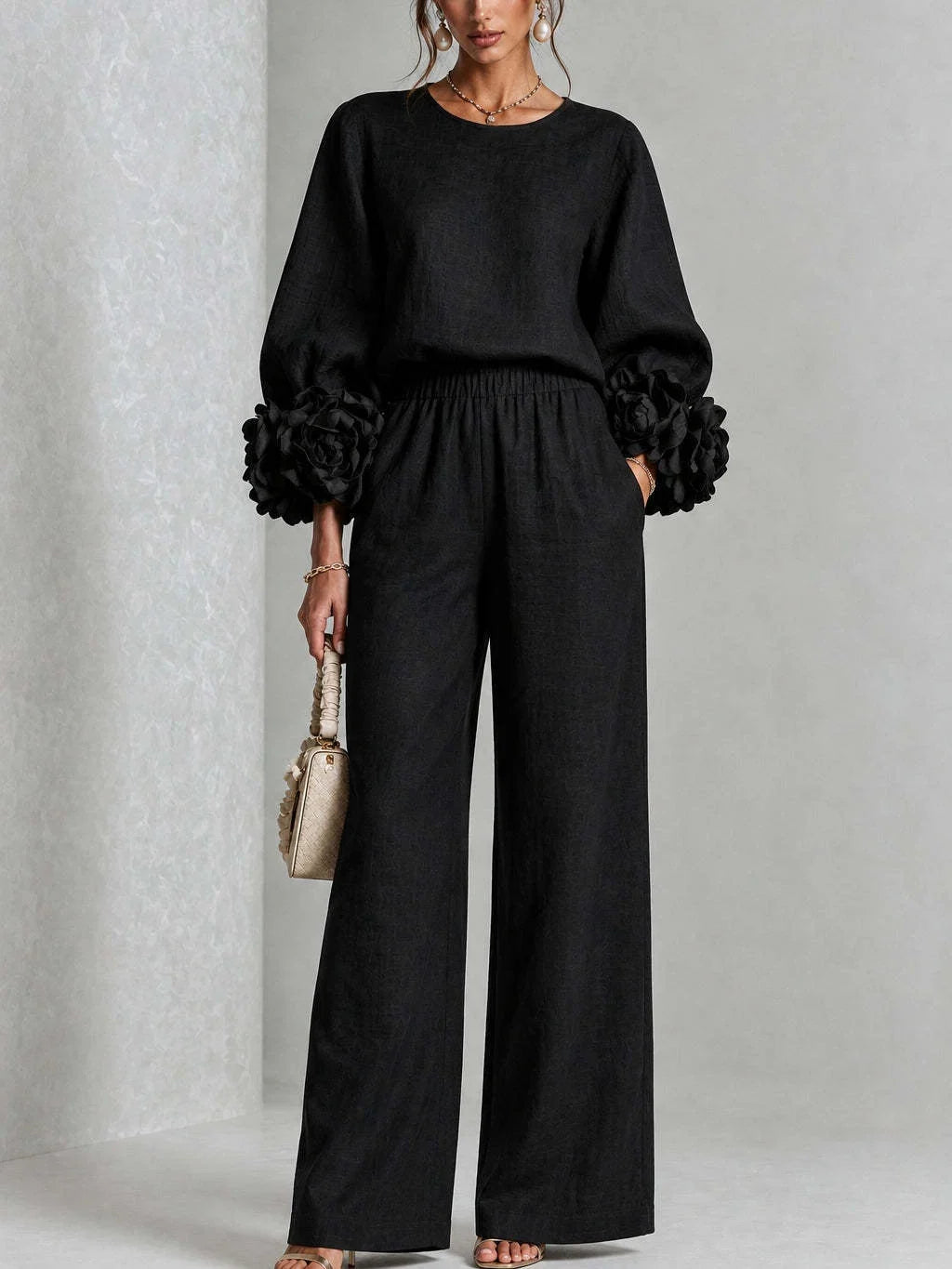 María · Conjunto Rosas de Puño