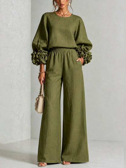 María · Conjunto Rosas de Puño