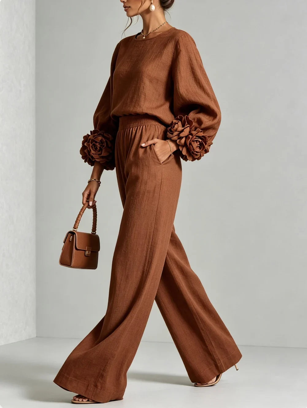 María · Conjunto Rosas de Puño