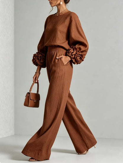 María · Conjunto Rosas de Puño