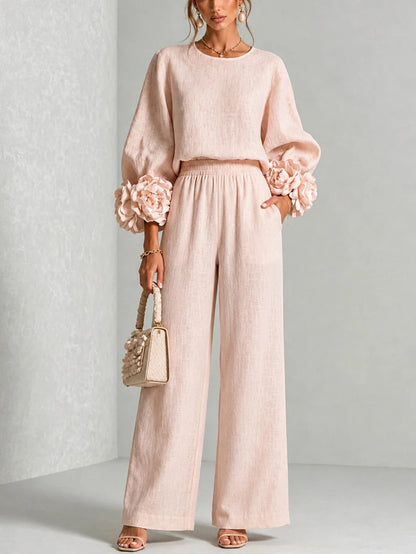 María · Conjunto Rosas de Puño